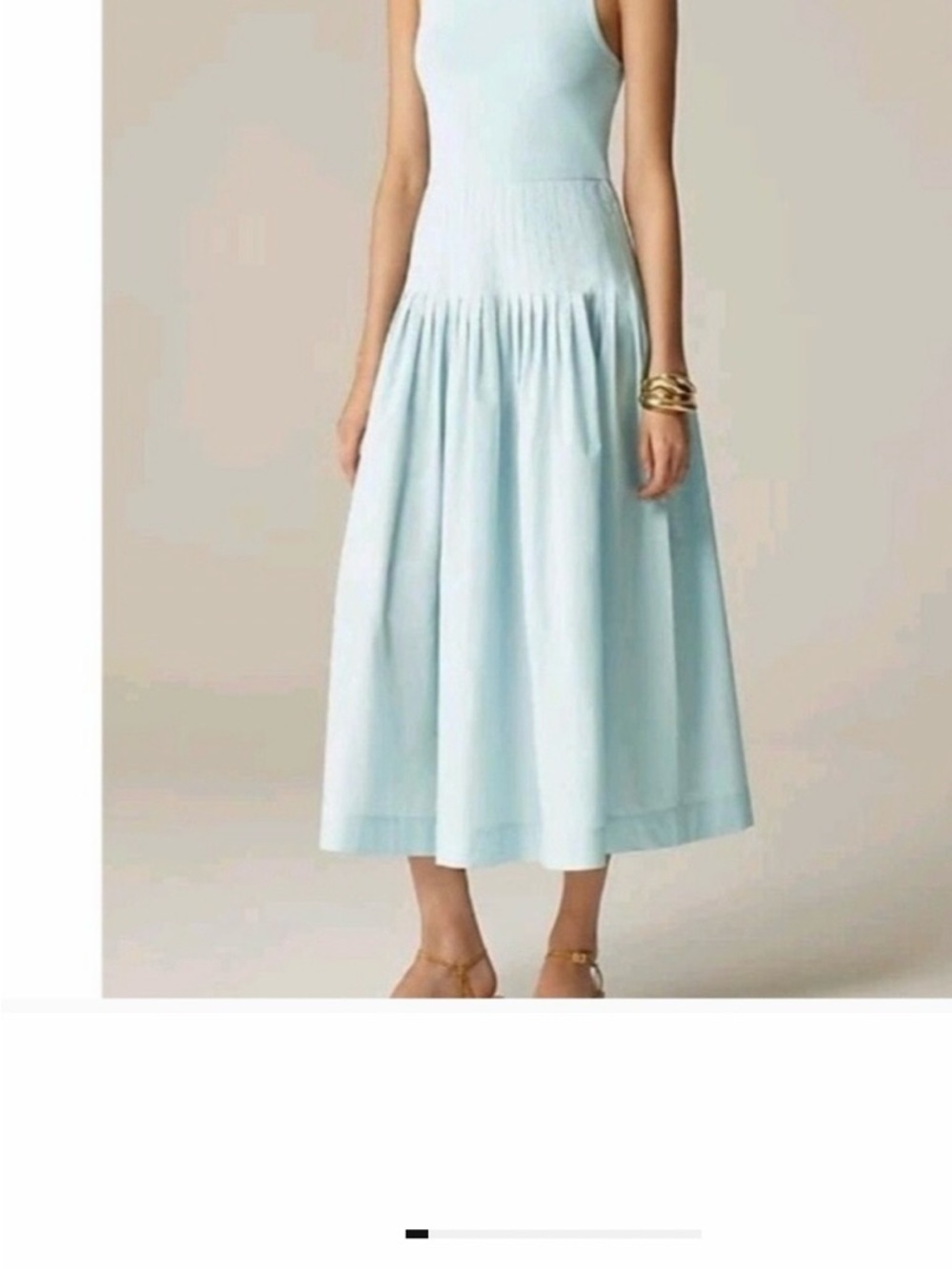 J. Crew Pintuck Mixi Dress